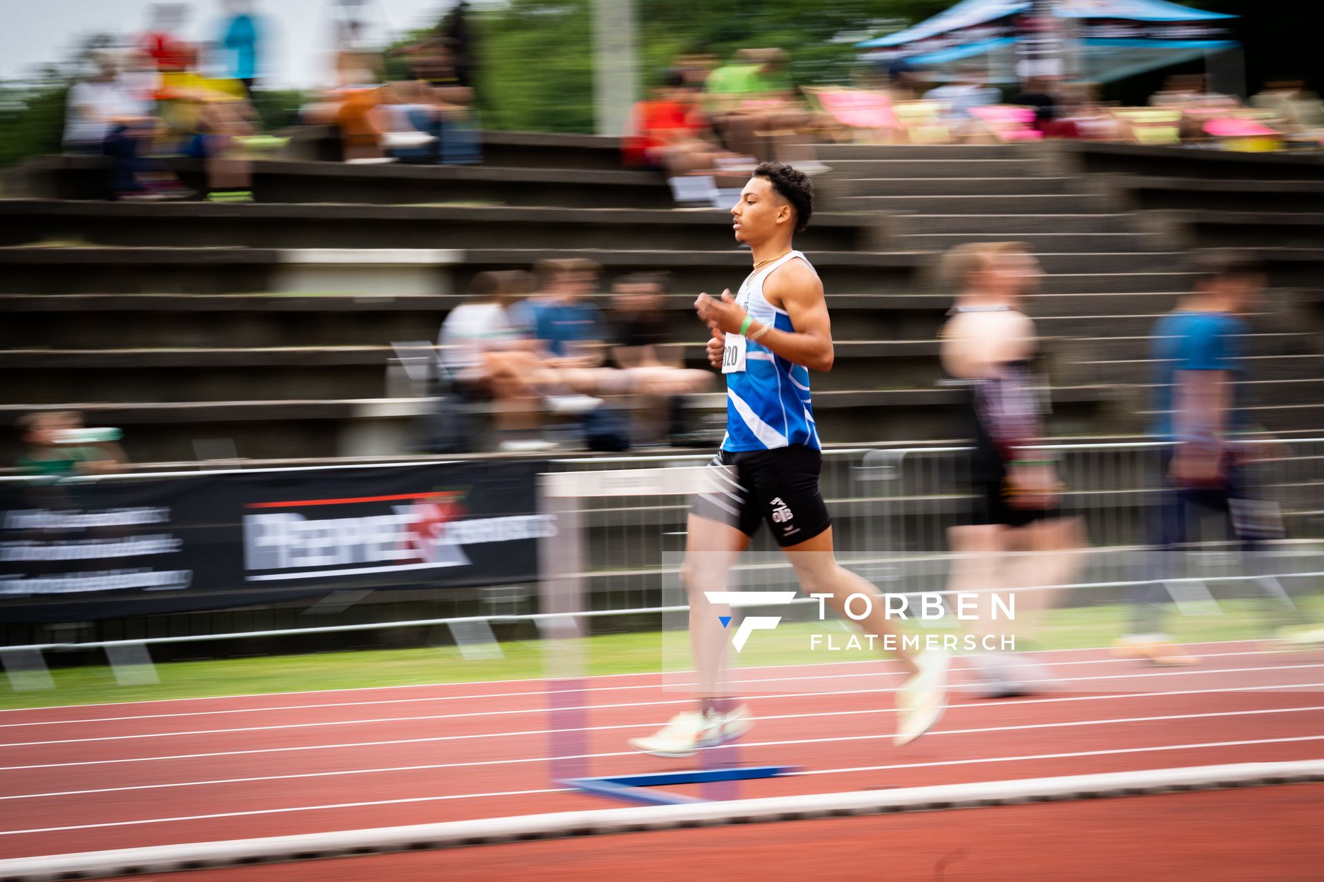 Jordan Gordon (OTB Osnabrueck) am 03.06.2022 waehrend der Sparkassen Gala in Regensburg